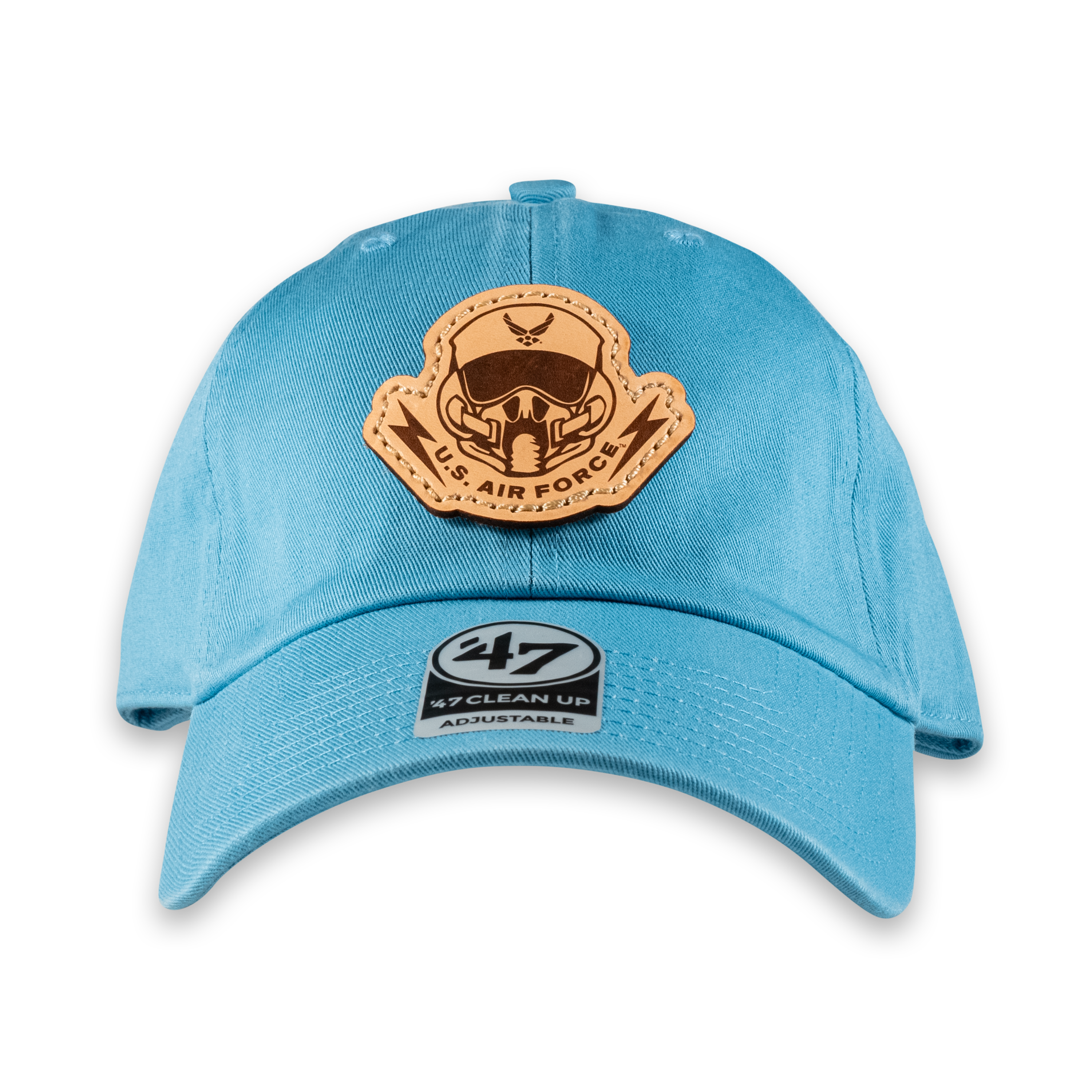 Pilot’s Mask Dad Hat- Officially Licensed Leather Patch Hat